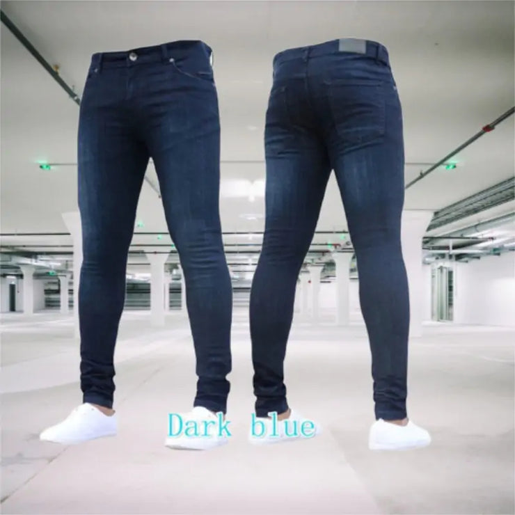 Men's Pants Retro Stretch Jeans