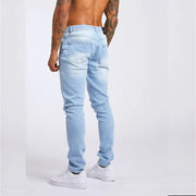 Men's Slim Fit High Waist Jeans