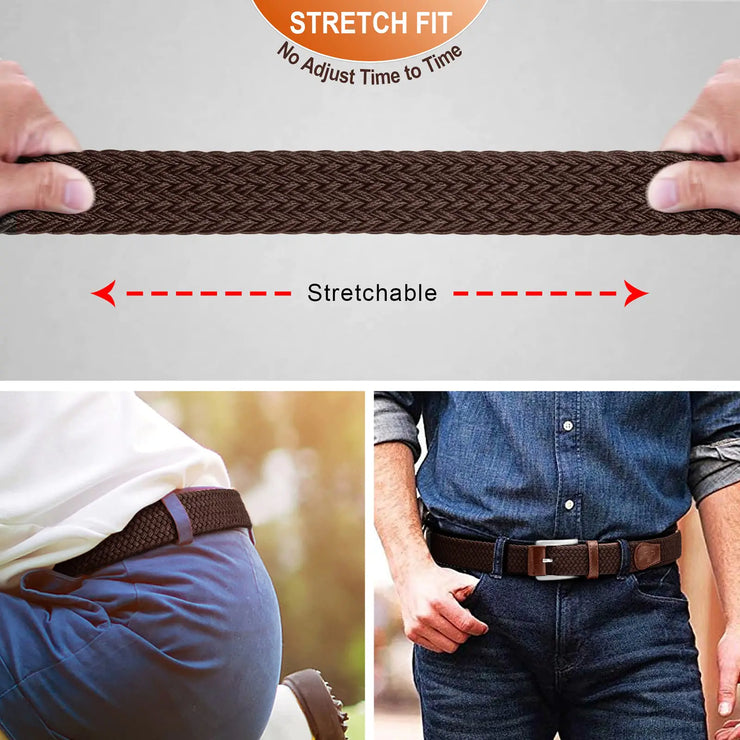 BULLIANT Men's Stretch Woven Belt